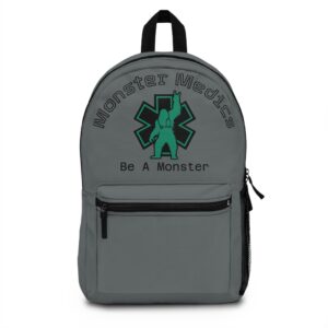 Monster Medics Backpack, truck bag, first responders, EMS, EMT, paramedic, Fun