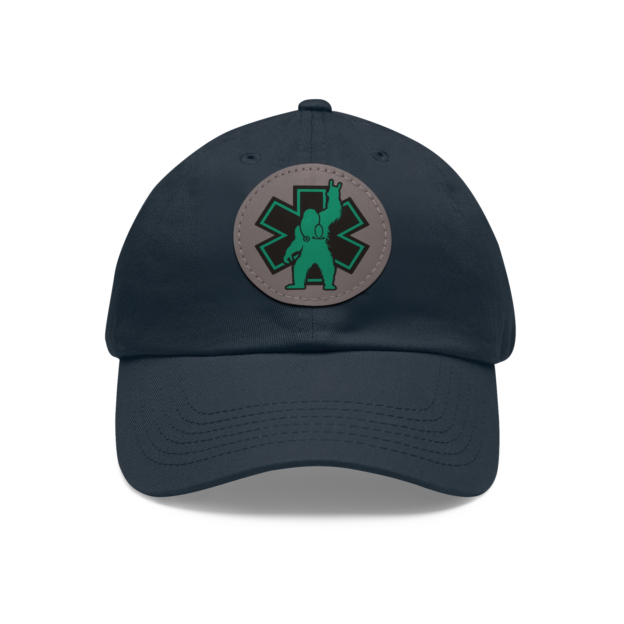 Monster Medics Leather Patch Hat - Image 9