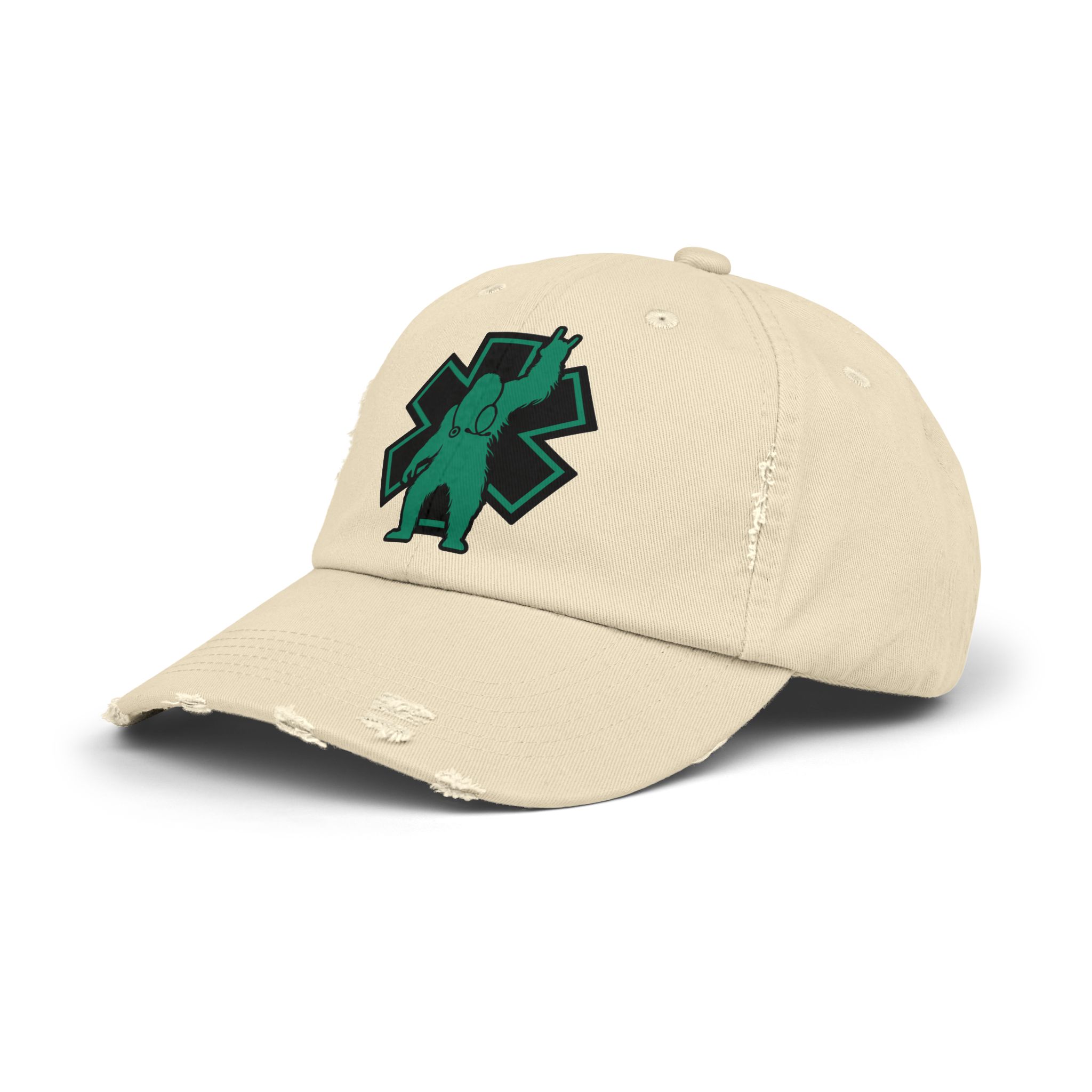 Monster Medics Logo Patch Distressed Cap - Image 2