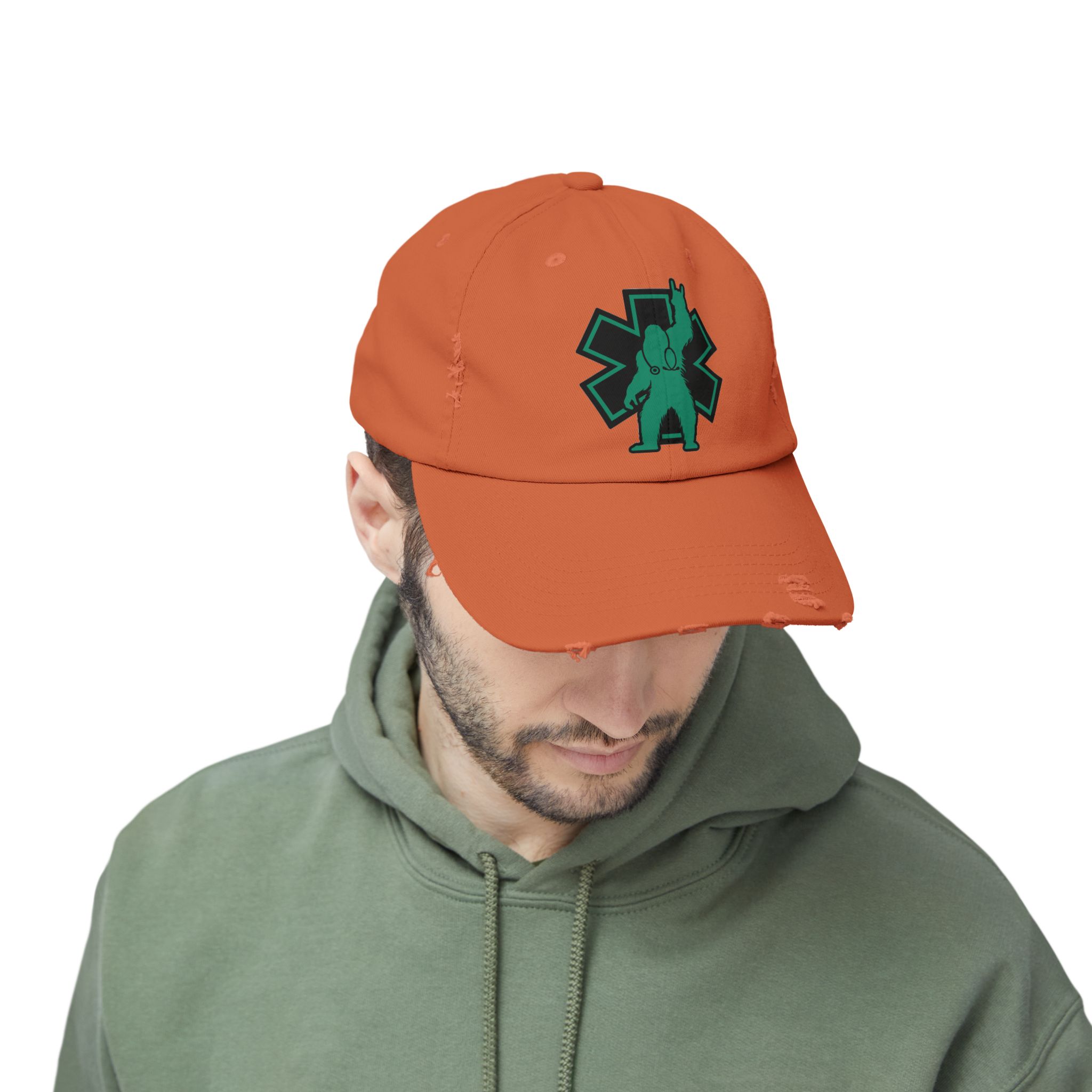 Monster Medics Logo Patch Distressed Cap - Image 10