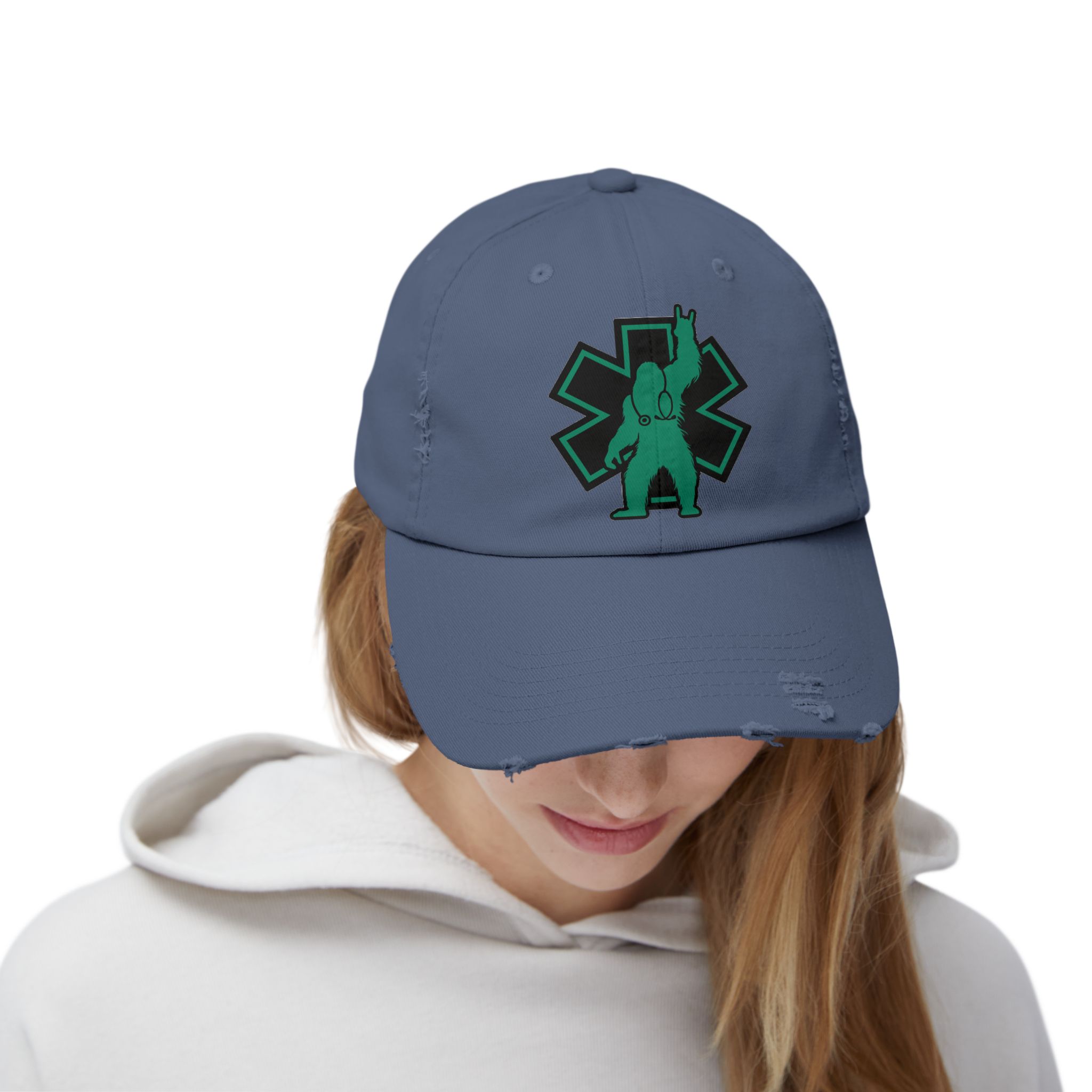 Monster Medics Logo Patch Distressed Cap - Image 14