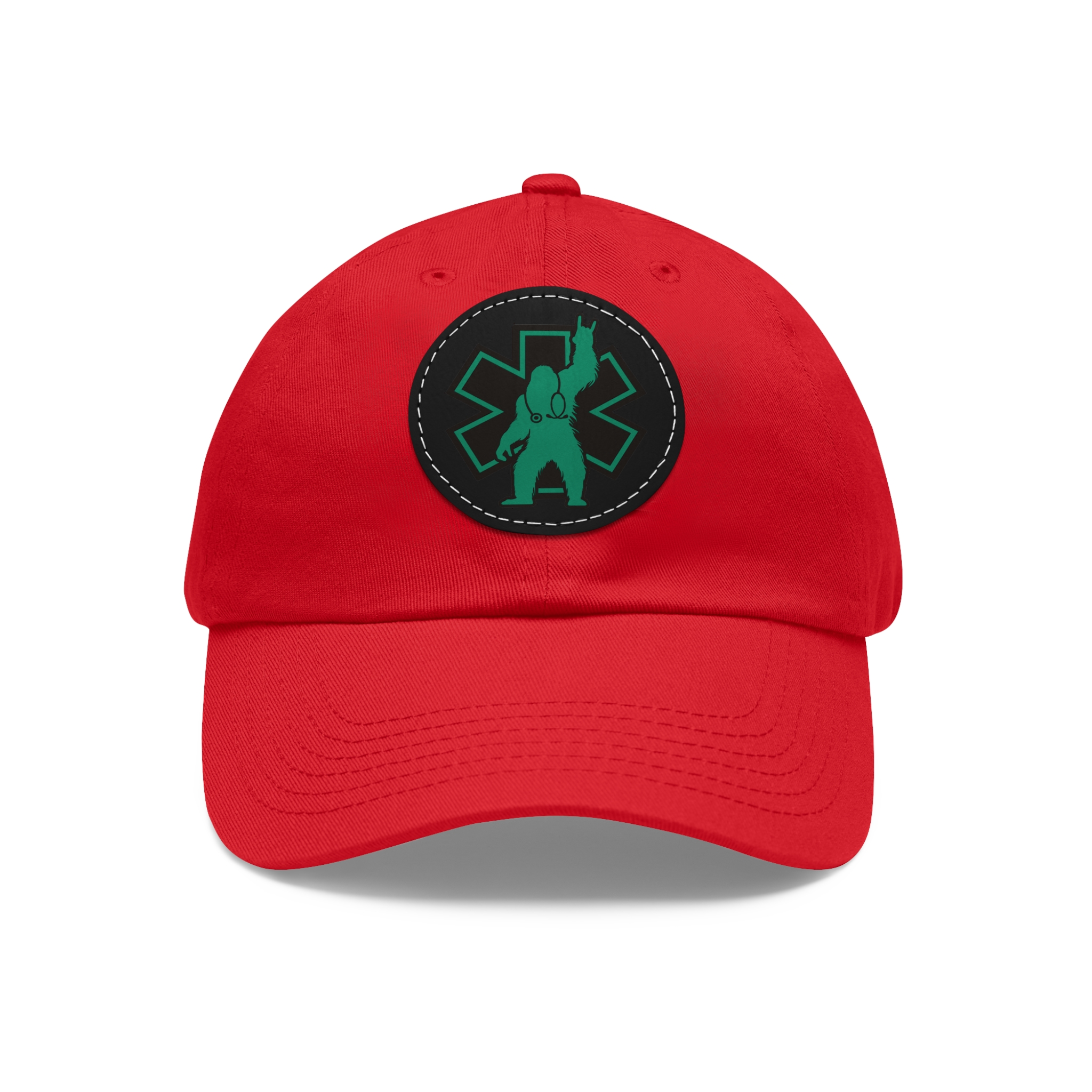 Monster Medics Leather Patch Hat - Image 7