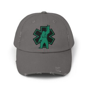 Monster Medics Logo Patch Distressed Cap