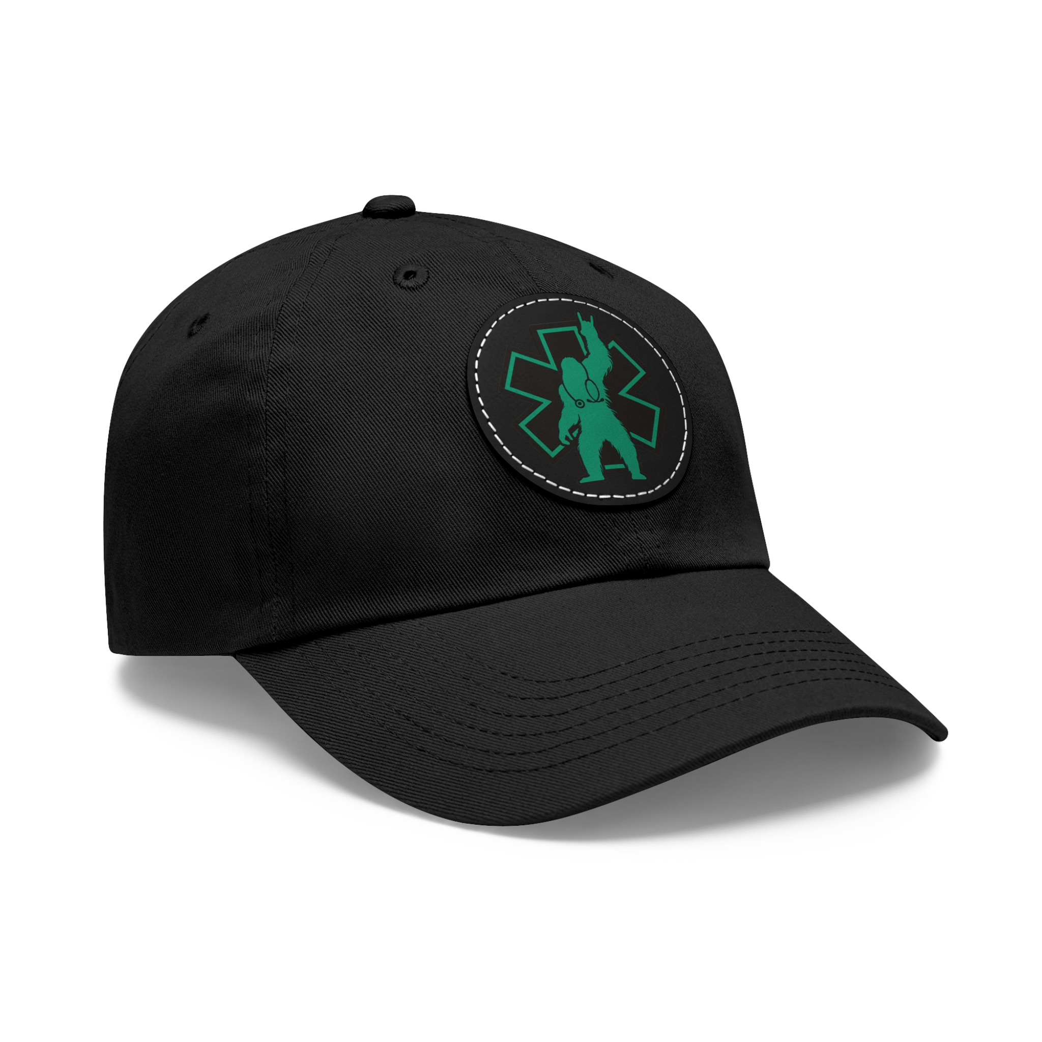 Monster Medics Leather Patch Hat - Image 2