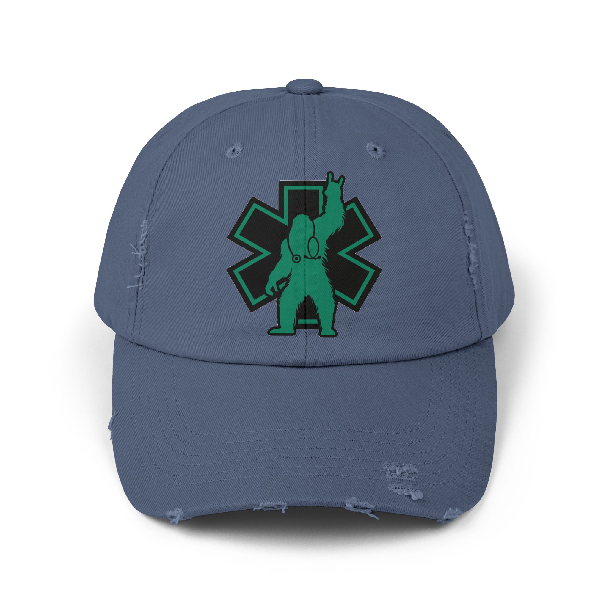 Monster Medics Logo Patch Distressed Cap - Image 8