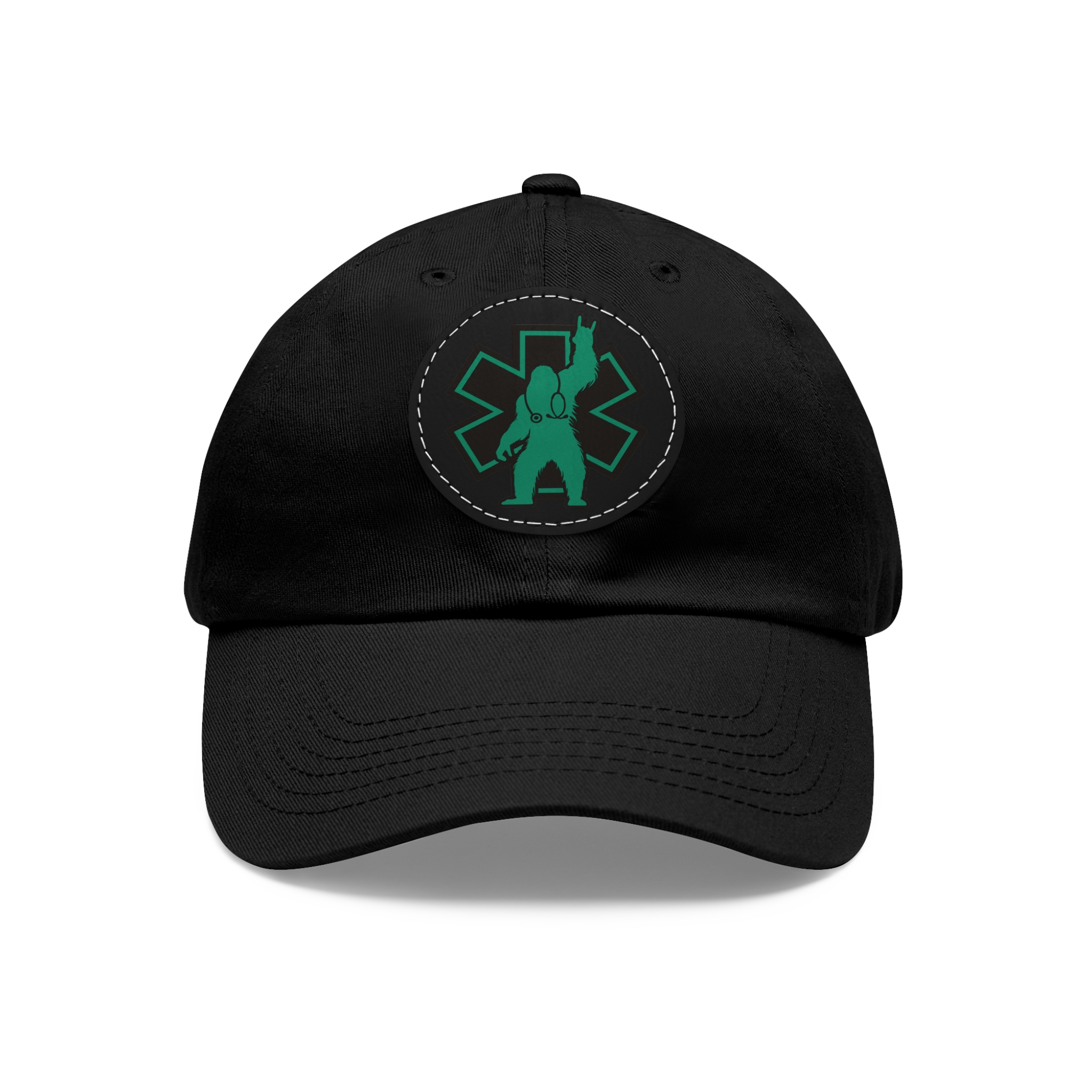 Monster Medics Leather Patch Hat