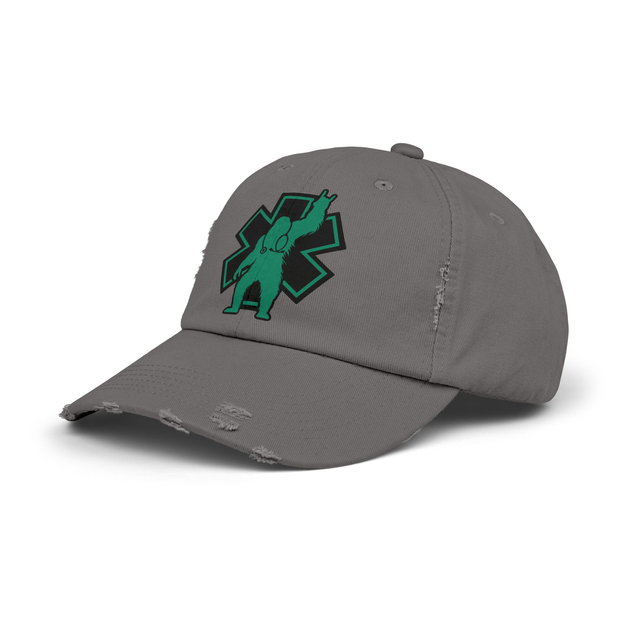 Monster Medics Logo Patch Distressed Cap - Image 2