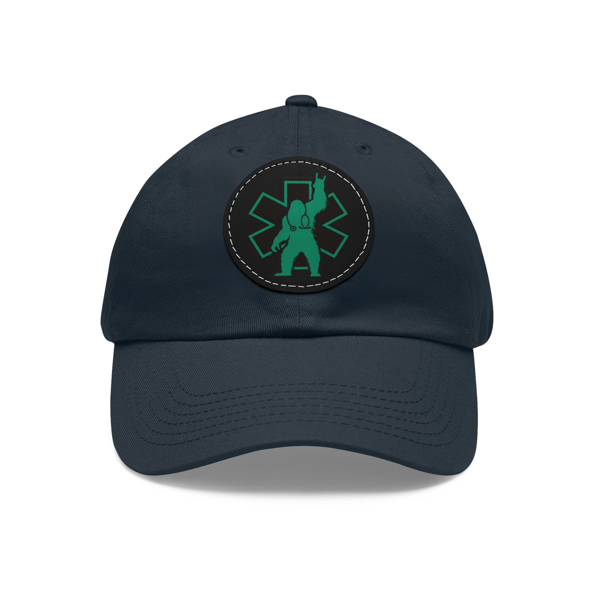 Monster Medics Leather Patch Hat - Image 8