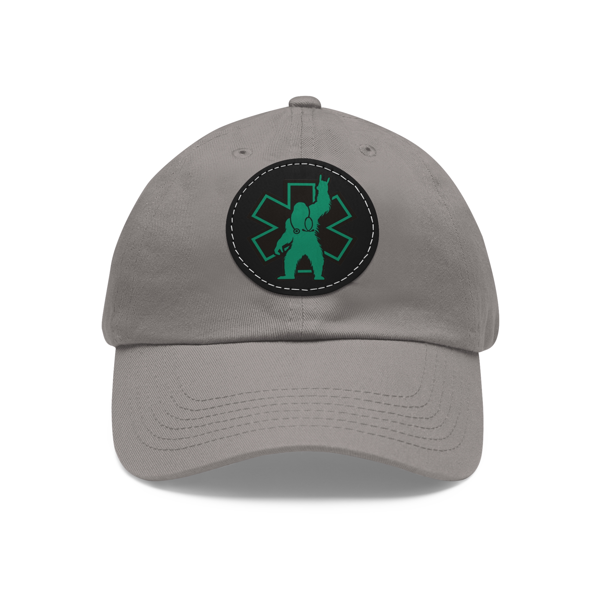 Monster Medics Leather Patch Hat - Image 6