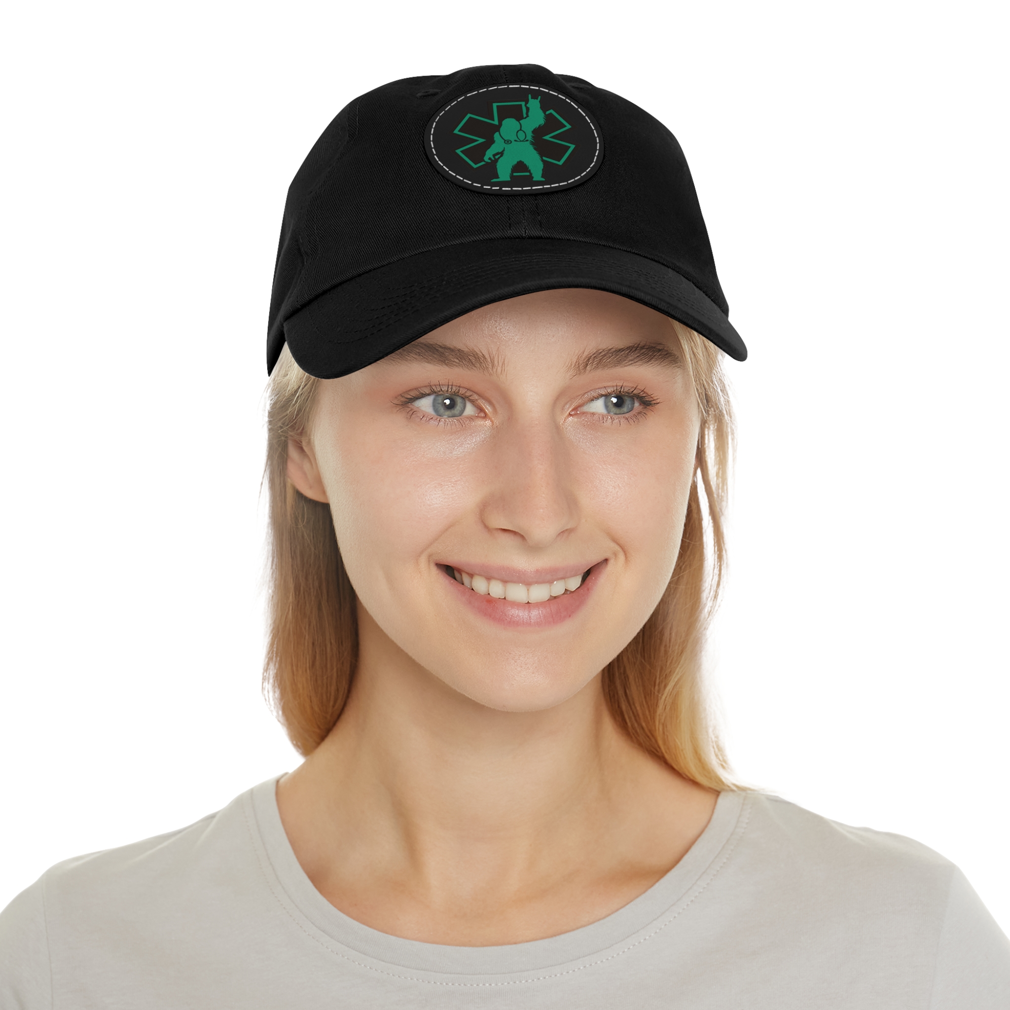 Monster Medics Leather Patch Hat - Image 4